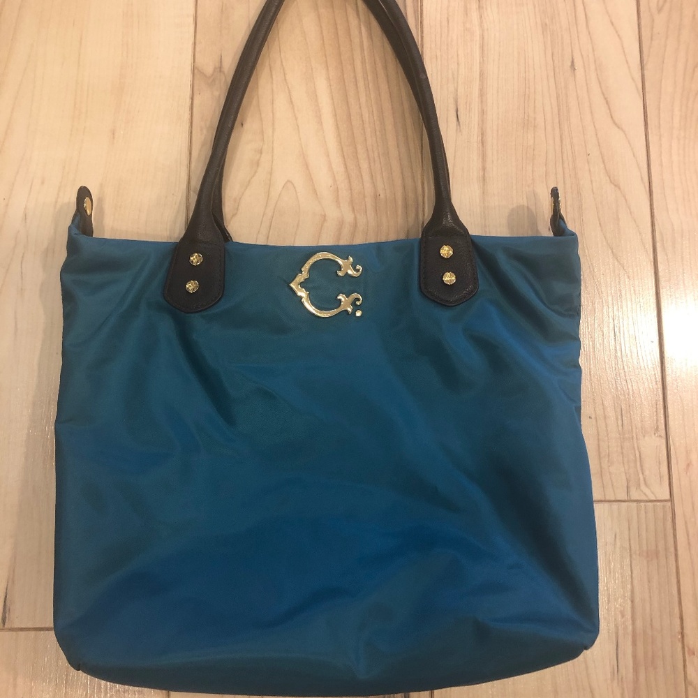 VGUC - C. Wonder Teal Sleek Tote